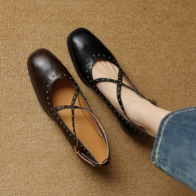 haut-noir-en-cuir-femmes-chaussures-plates-decontracte-mode-cloute-mary-jean-printemps-design-peu-profond-espadrilles-sangle-croisee-mocassins-marron