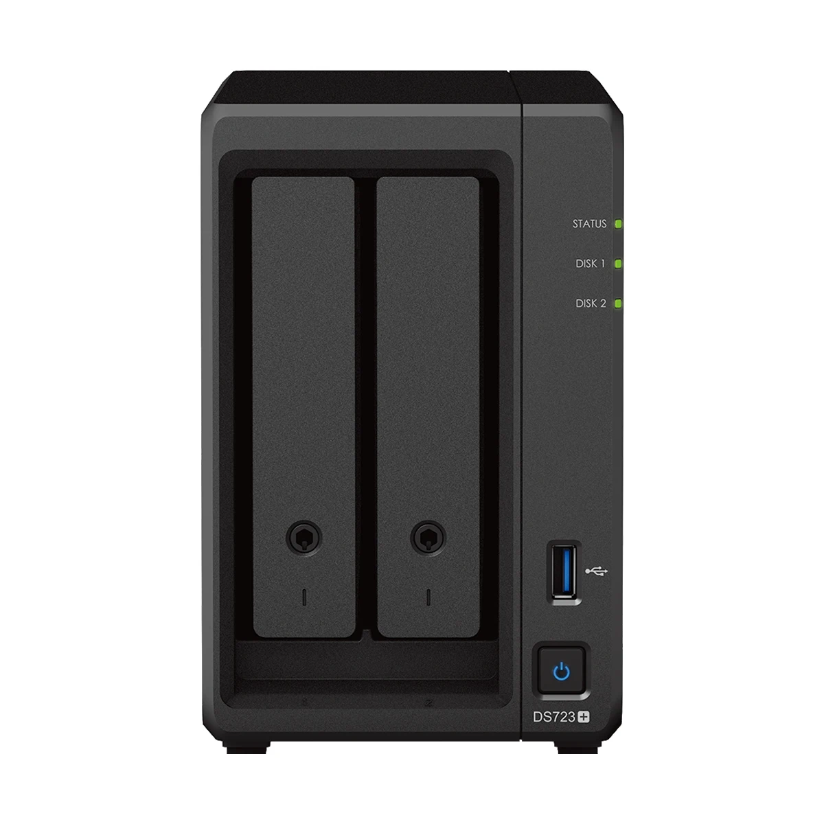 Synology DS723+ NAS 2 Bays Network Cloud Storage Server Diskless 2G RAM SATA3 NAS NAS Expandable