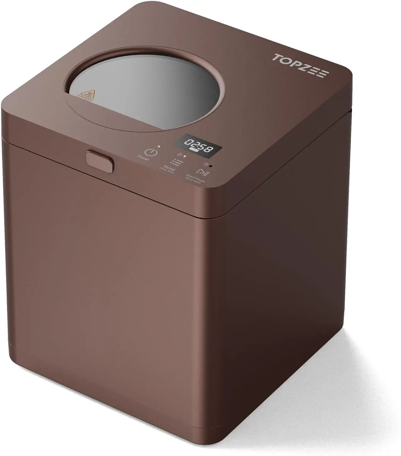 

Электрический кухонный компостер: 3-литровый контейнер для помещений без запаха, с функцией автоматической очистки, превращает отходы в удобрение одним нажатием кнопки.