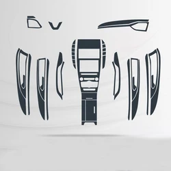 TPU for Lincoln Corsair Aviator Nautilus Navigator MKC MKZ Car Interior Sticker Central Control Gear Door Air Windows Panel