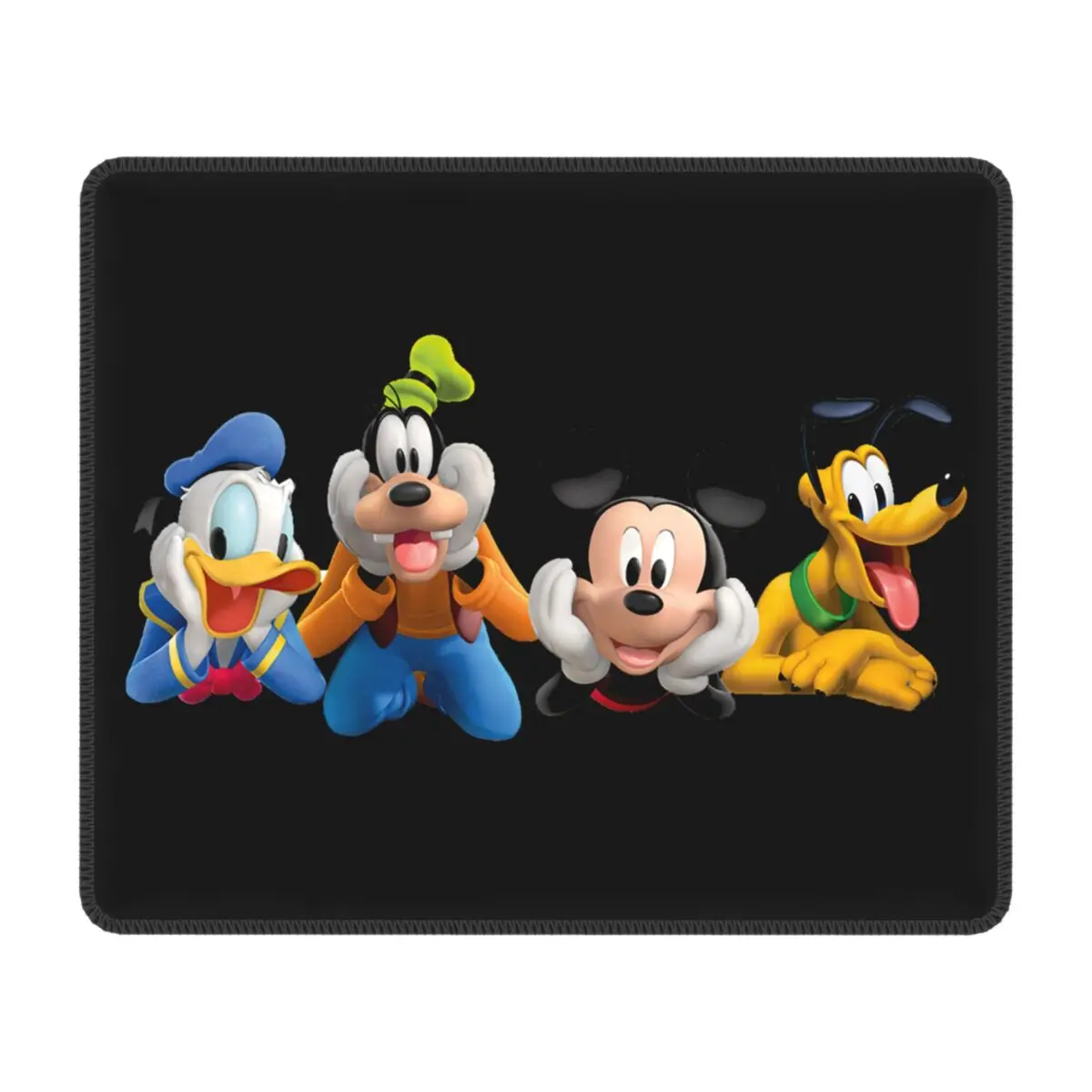 Custom Donald Duck Mouse Pad Anti-Slip Rubber Base Gaming Mousepad Accessories Mickey Mouse Office Computer PC Mat