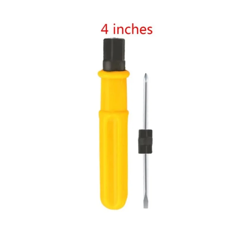 Double Head Screwdriver Hand Tools Alloy Steel+plastic Slotted Cross Screwdrivers Remover Repair Tools Professional Hand Tools