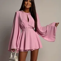 Fashion Women Rompers Sexy Backless High Waist Female Jumpsuit Playsuits Butterfly Sleeve Dress Shorts Casual Summer Ropa Mujer - Image 6