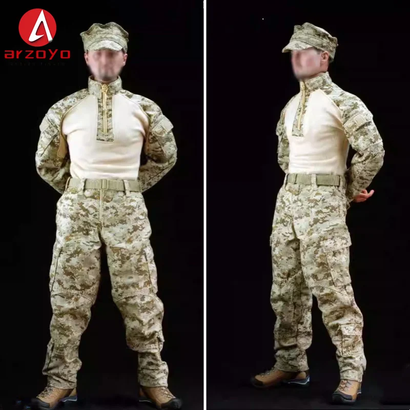 

COOMODEL OUR50001 1/6 ScaleMale Clothes Model Seal Combat Uniform Suit Boys Camouflage Clothes for 12'' Action Figure Model