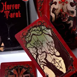 10.3*6cm Horror Tarot Deck Card Game