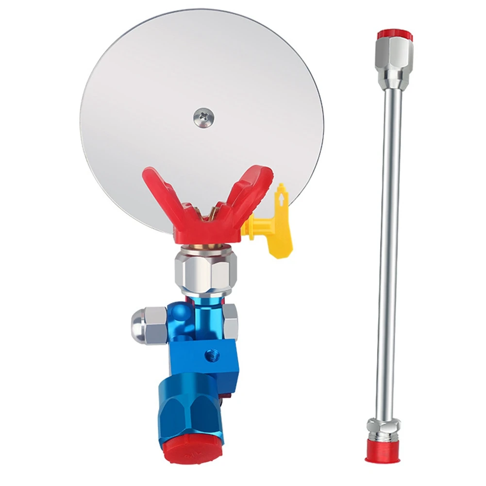 Spray Guide Tool with 12 Inch Extension Pole & 217 Tip for Most Airless Paint Sprayer 7/8Inch Vogue