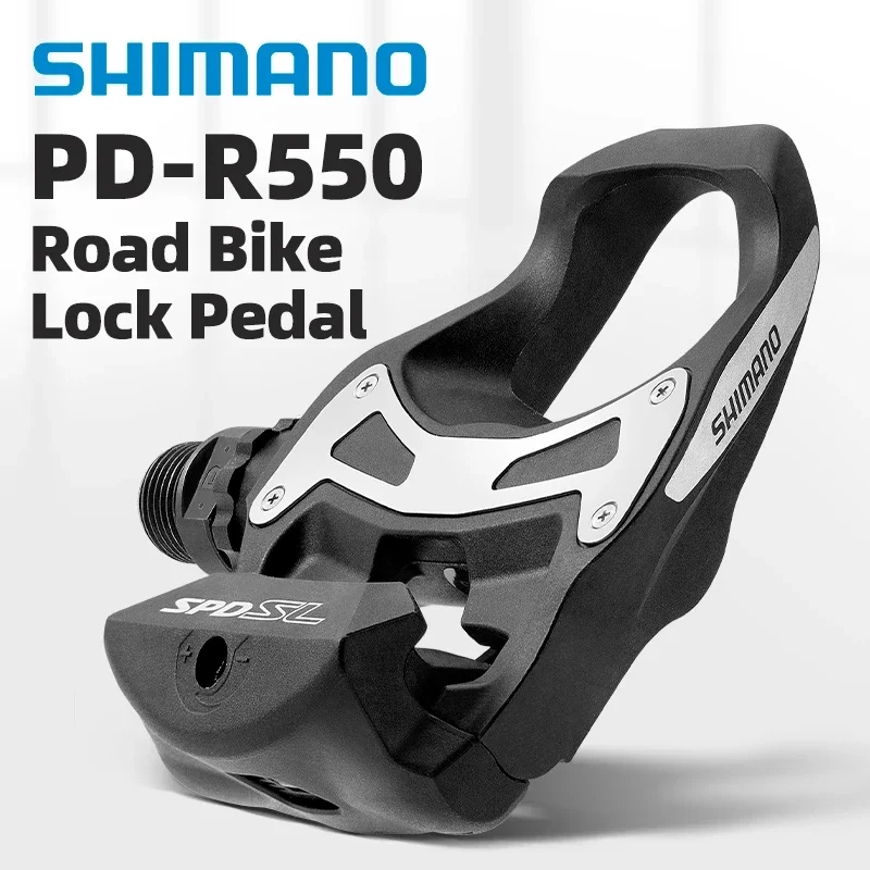 SHIMANO 105 Self-Locking Pedals RS500/R550/R7000/R8000/R9100 Automatic Locking Pedals SPD Pedals With Cleats Road Bike Pedals