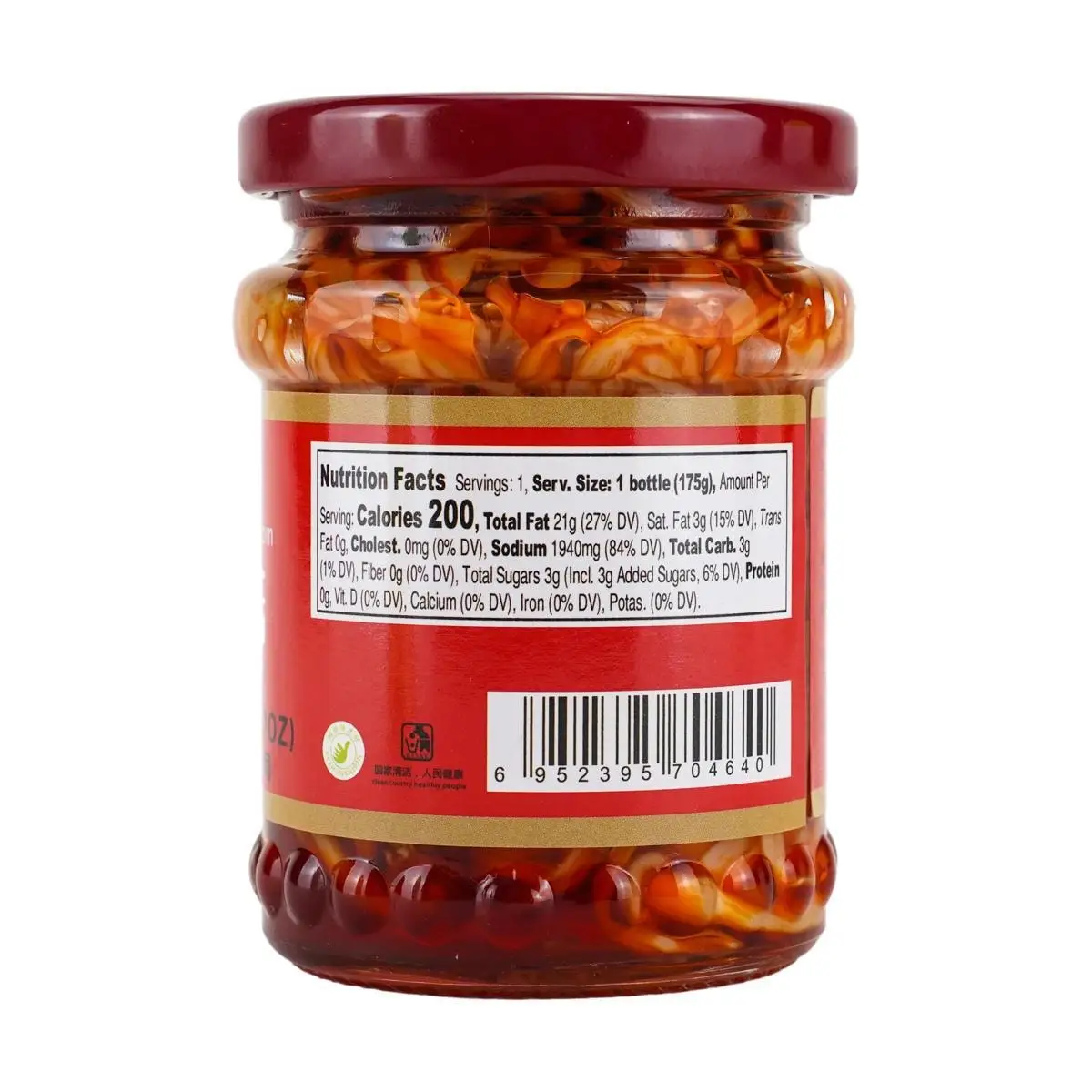 Cogumelos YUMEI Picante Em Conserva Enoki, 6.17oz * 8 Pacotes