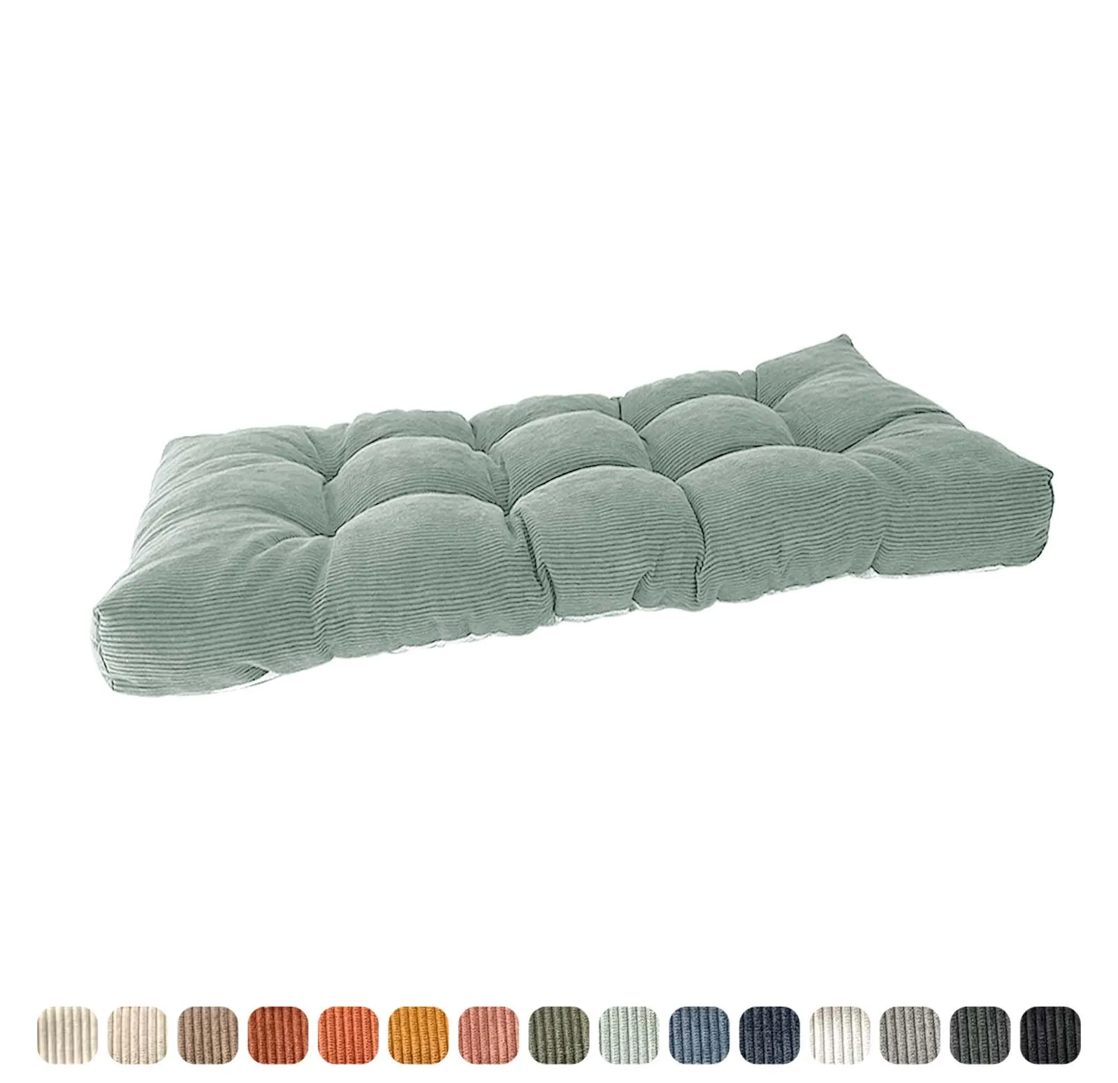 

6CM Thickness Corduroy Windowsills Cushions Custom Bench cushion Long Chair Seats Patio Pads Bay Window Mats for Garden Home