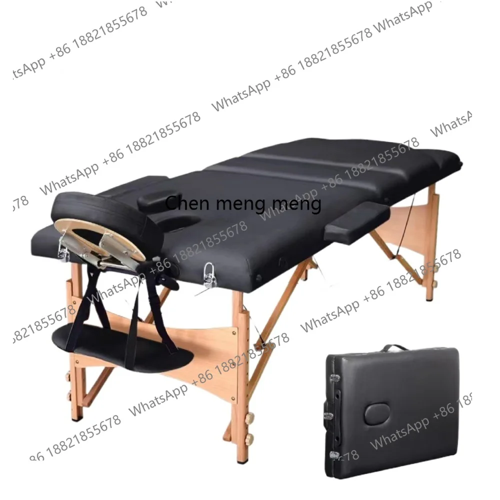 

Portable massage bed Foldable beauty bed Beauty salon Beech massage chair 70 wide