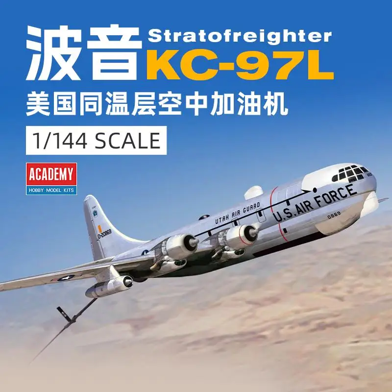 ACDEMY HOBBY 항공기 플라스틱 모델 키트, USAF KC-97L 스트라토프리터, 12640 1/144