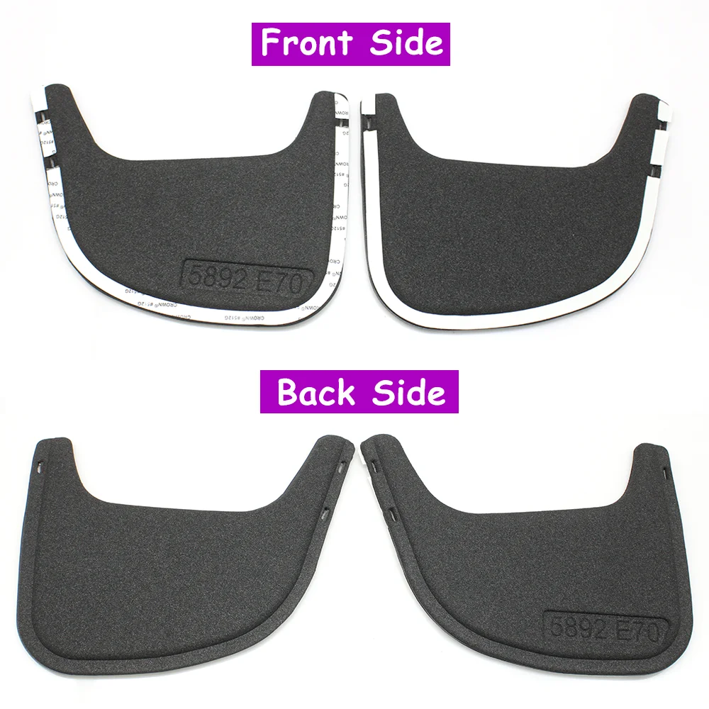 E70 E71 E72 LHD RHD Car Front Dashboard Steering Wheel Lower Cover Sponge Backplate Replacement For BMW X5 X6 2007-2014 view 2