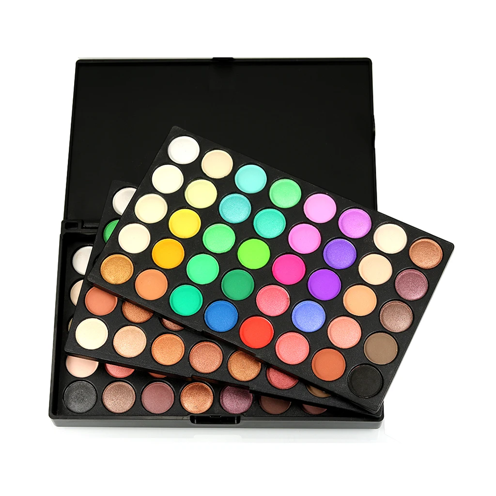 Ombretto cosmetico per trucco impermeabile a lunga durata Ombretto opaco in polvere