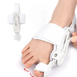 1Pcs Bunion Corrector Orthopedic Toe Straightener, Adjustable Splint Bunion Pads Day Night Support with Toe Separator for Bunion