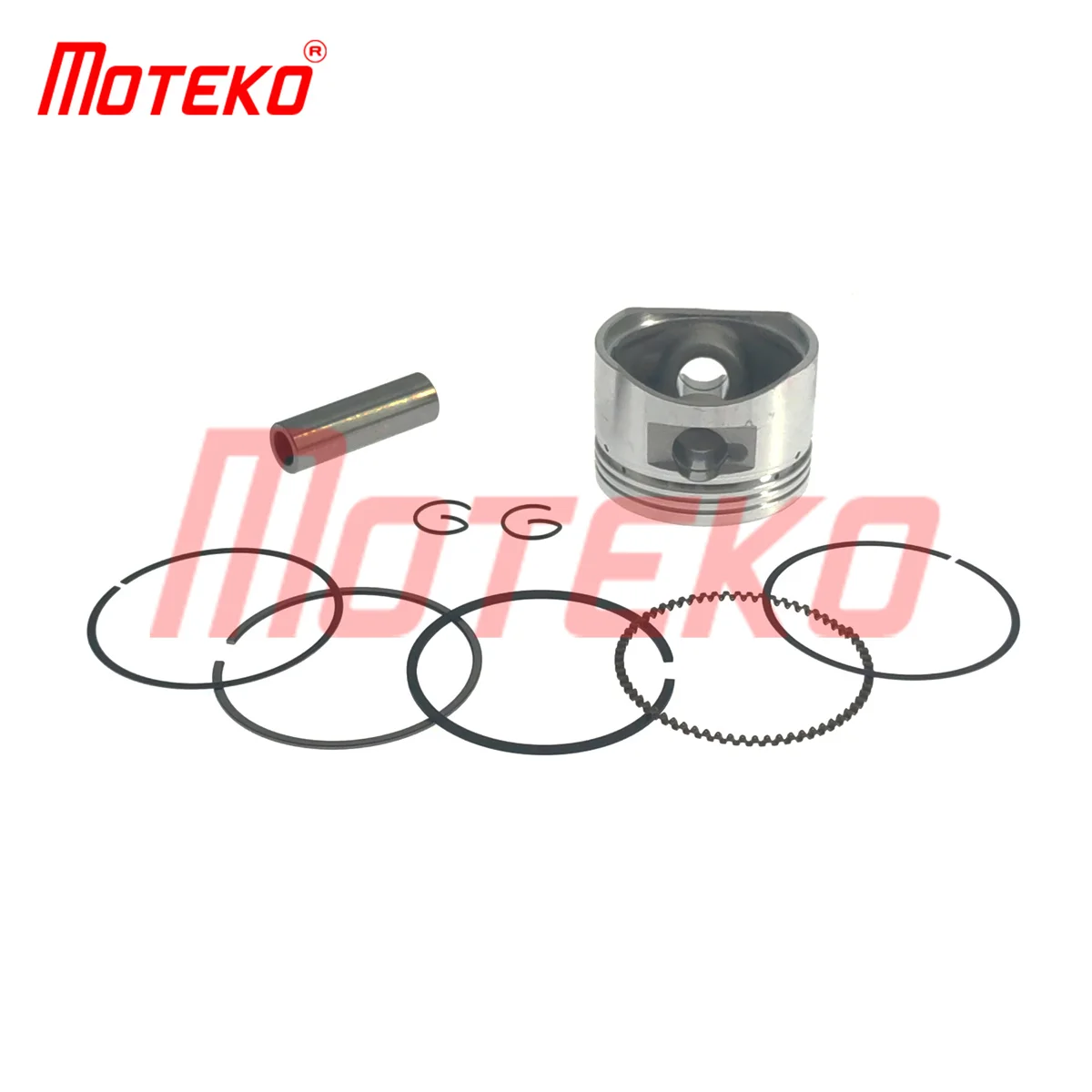 BX16060129 C110 TO C125 54MM 13MM PIN PISTON KIT 4T 125CC ENGINE PARTS FOR CHINESE CUBS ATV CROSS DIRTBIKE