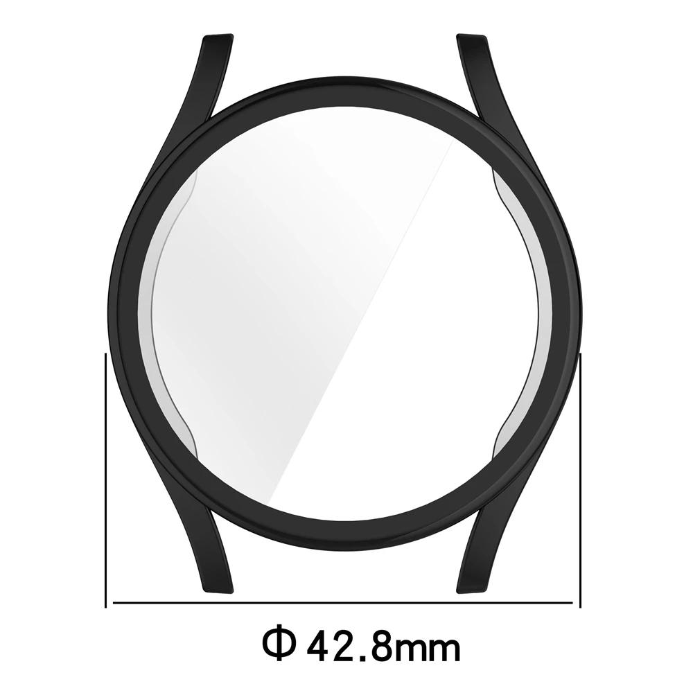 TPU Soft Cases for Samsung Watch 7 40mm 44mm Bumper Frame Plated Cover Case Protective Clear Shell