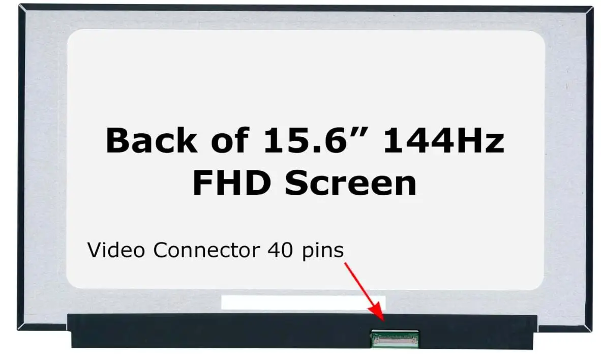 15.6 Inch Laptop Led Screen Display LCD NV156FHM-N4U NV156FHM N4U 1920x1080 FHD IPS 120Hz 40pin