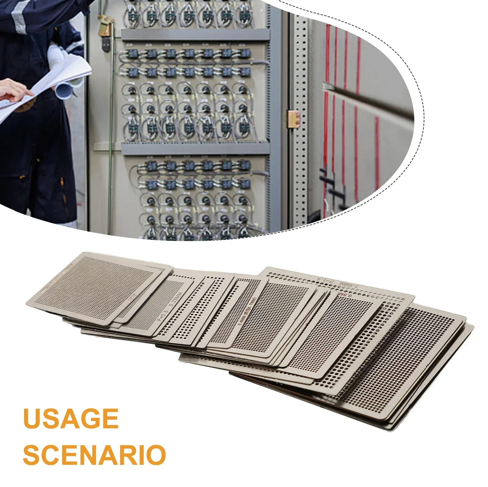 27Pcs Schablonen Direkt Wärme Kit Net Rework Reballing Set Accs Hohe Qualität Verkauf Heißer Neueste Praktische Ersetzt