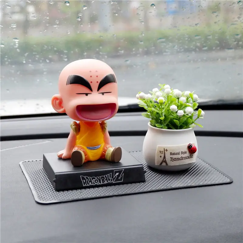 Dragon Ball Son Goku Jongens & Meisjes Nieuwe Auto Persoonlijkheid Cartoon Creatieve Anime Bobblehead Pop Ornament Mobiele Telefoon Houder Speelgoed