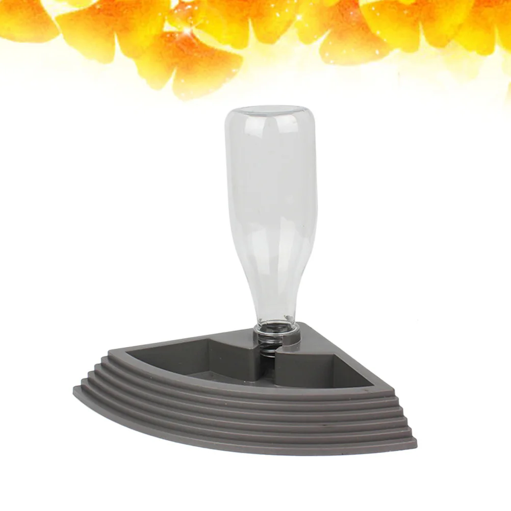 

Triangle Pet Reptile Water Feeder Automatic Drinking Bowl For Home Shop High-Density Safe Feeding Tool