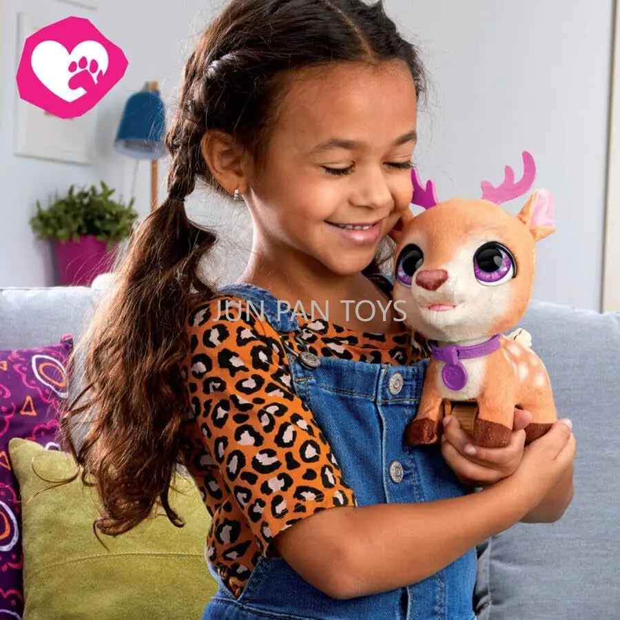 FurReal  Walkalots Lil’ Wilds Glamalots Tiger Unicorn Electronic Plush Interactive Animal with Lights Children's Toy Model Gifts