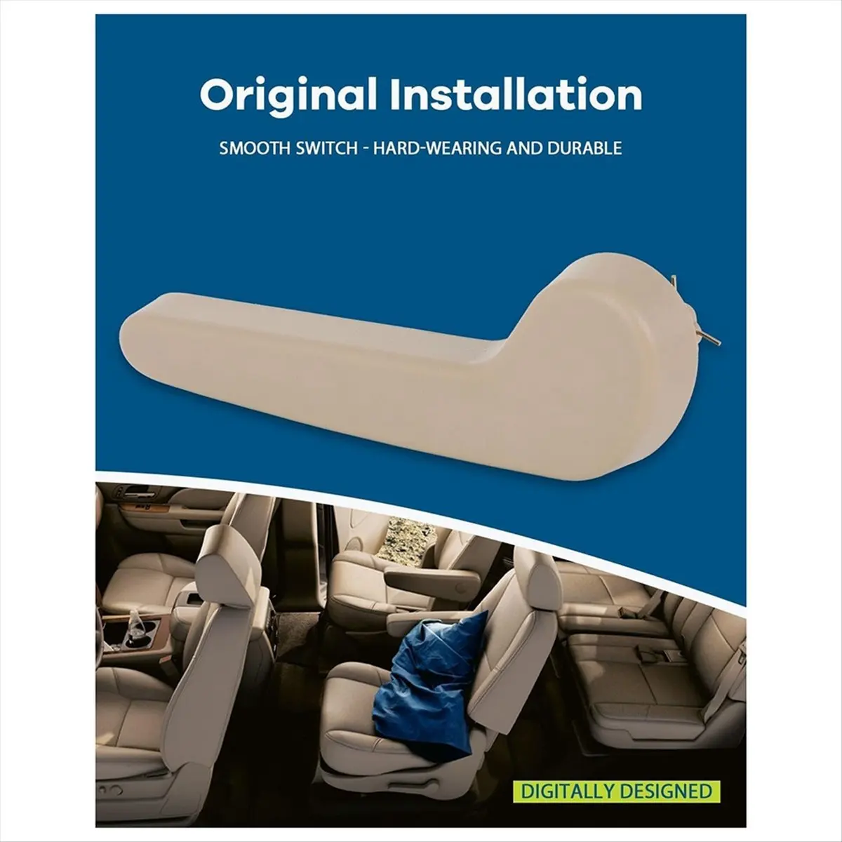 #31Z (Beige)Car Left Side Seat Adjuster Lever Handle for Chevrolet Cadillac Beige,Automotive Parts & Accessories