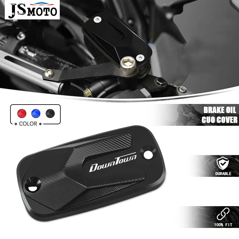 

For downtown 200i 300i 350i DT 125 200 300 350 Motorcycle CNC Front Brake Fluid Reservoir Cover Master Cylinder Oil Cup Cap