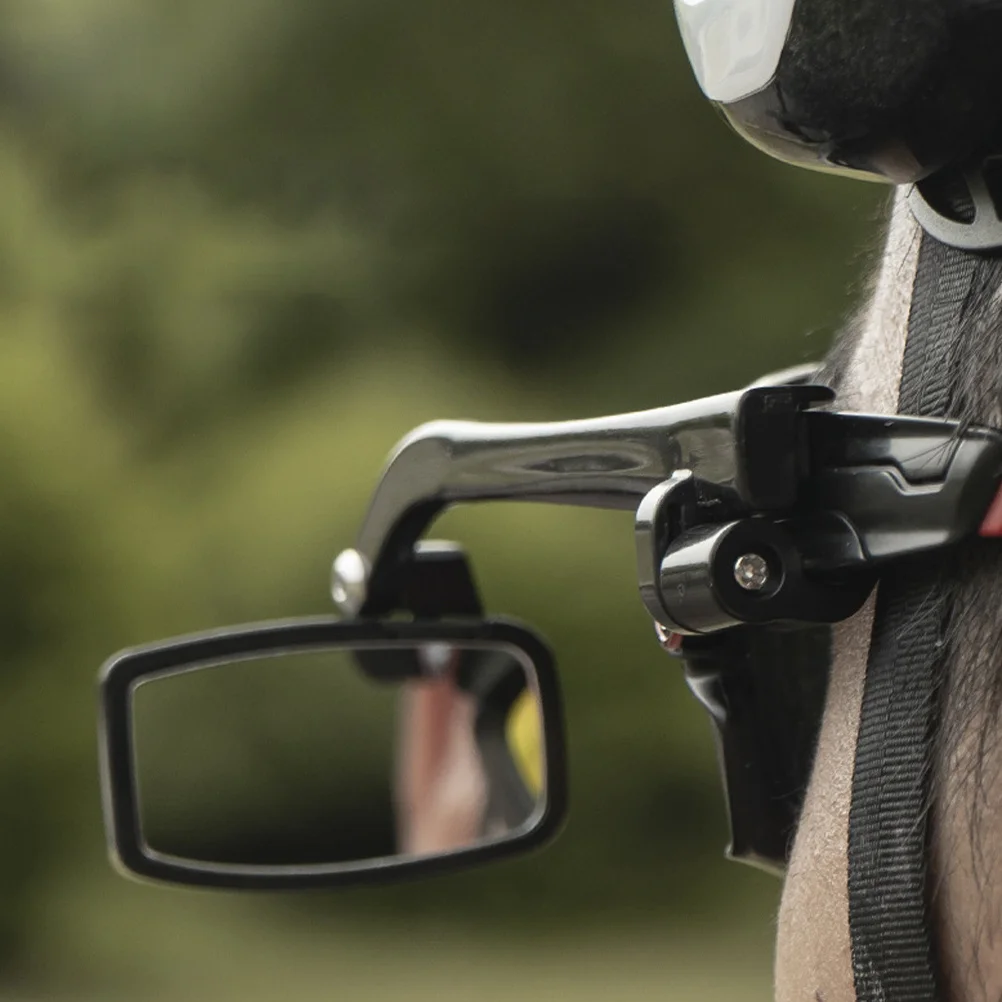 

Bike Mirror Cycling Rearview Bicycle Handlebar Mirrors Black Convex Safety Mirror for Mountain Road Bike High Definition