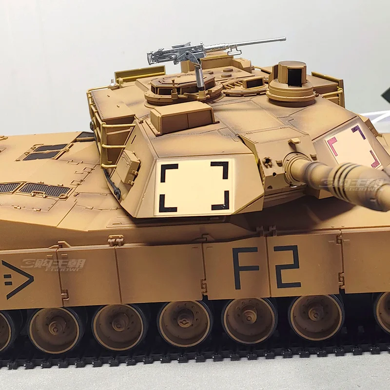 Metallmaschinengewehr für Black Sliver Henglong 1/16 3898 Sherman 3918 M1A2 Abrams RC Panzermodell
