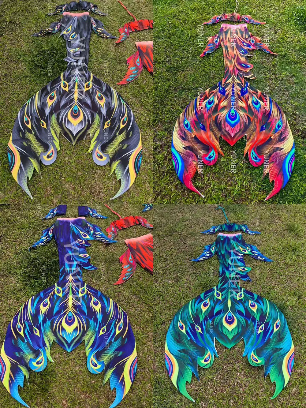 

Original Big Tail Fighting Fish Hot Selling Mermaid Tail Free Diving Aquarium Performance Show Underwater Shooting Mermaid Tail