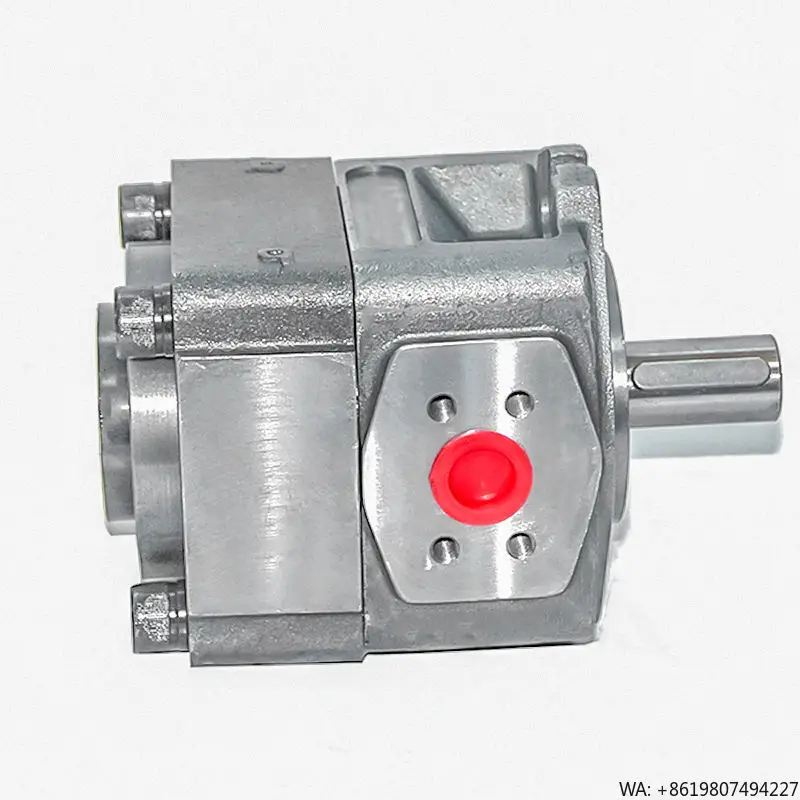NBL4-C125 Lufeng Factory OEM Big Large Flow 125Cc/rev Low Pressure Hydraulic Internal Gear Pump Replacement QT51-125 Rated 6MPa