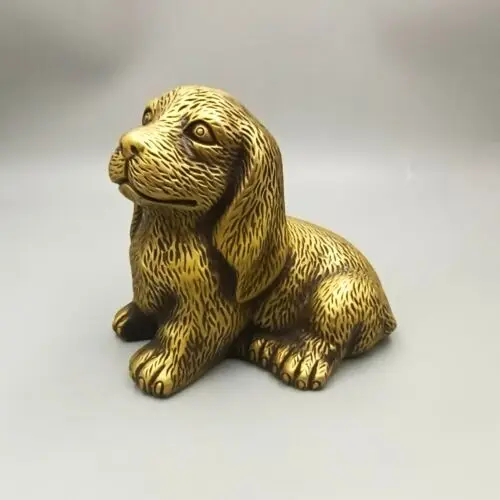 

Copper ornaments, cute copper puppy