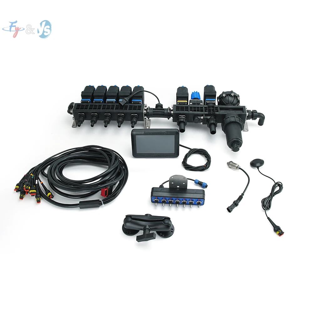 Precision Spray Control Kit,Pesticide Precision Spray Control System–5-Way Valve,Auto Pressure Regulation for Agriculture
