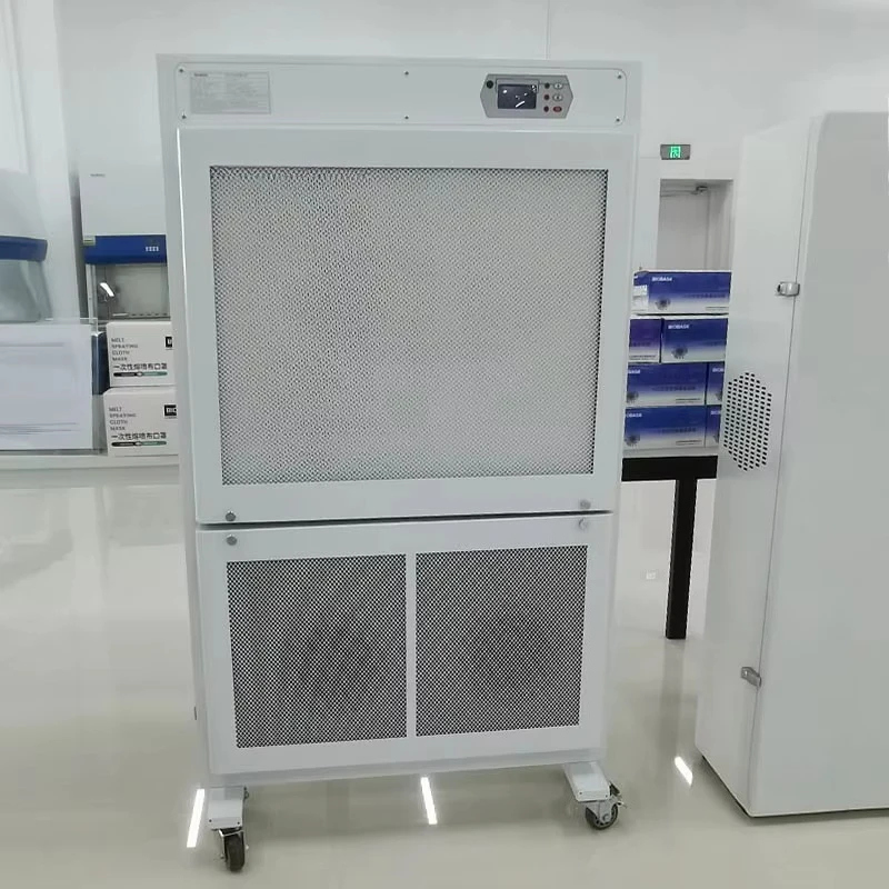 Low Noise LCD Display Air Purifier QRJ-128 Remote Control  Air Purifier for Lab