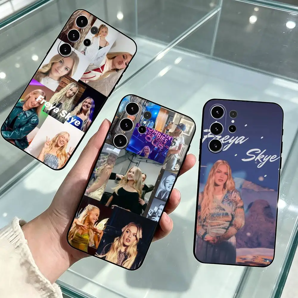 Freya Skye Lose My Head  Phone Case Black Silicone Soft For Samsung S26,S25,S24,S23,S22,S21,S30,Ultra,Plus,Fe,Lite