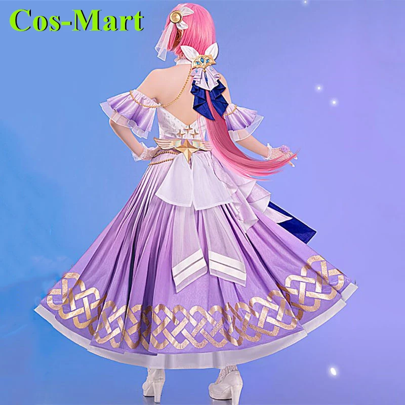 Cos-Mart Honkai Impact 3 Elysia Cosplay Costume Concert Dress Female Activity Party Role Play Clothing New Game