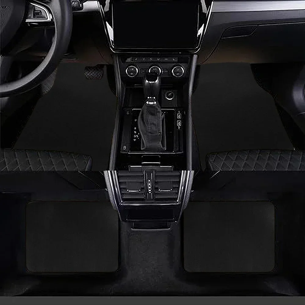 Four Seasons Universal Automotive foot mats are easy to clean, waterproof, anti slip, fully enclosed carpet protection