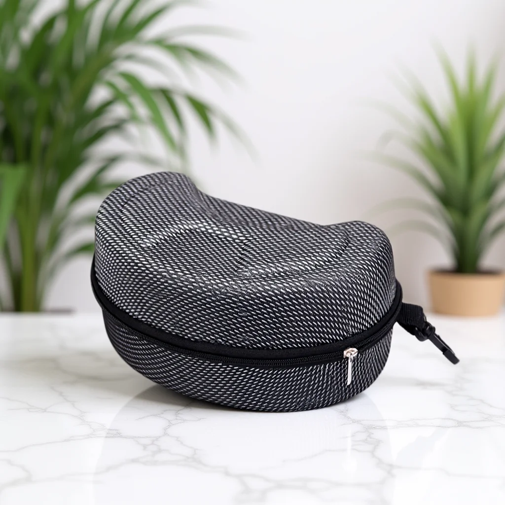

Motorcycle Goggles Box Durable EVA Hard Case Sunglasses Bike Eyewear Protector Storage Bag Large Size Hook Portable Outdoor