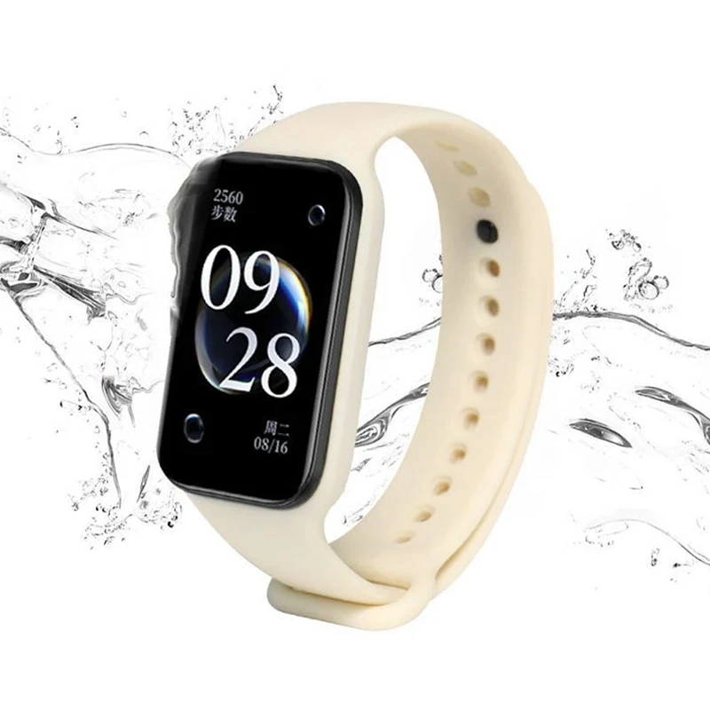 Correa de silicona para Redmi Smart Band 2, repuesto de correa de reloj para Xiaomi Smart Band 8 Active