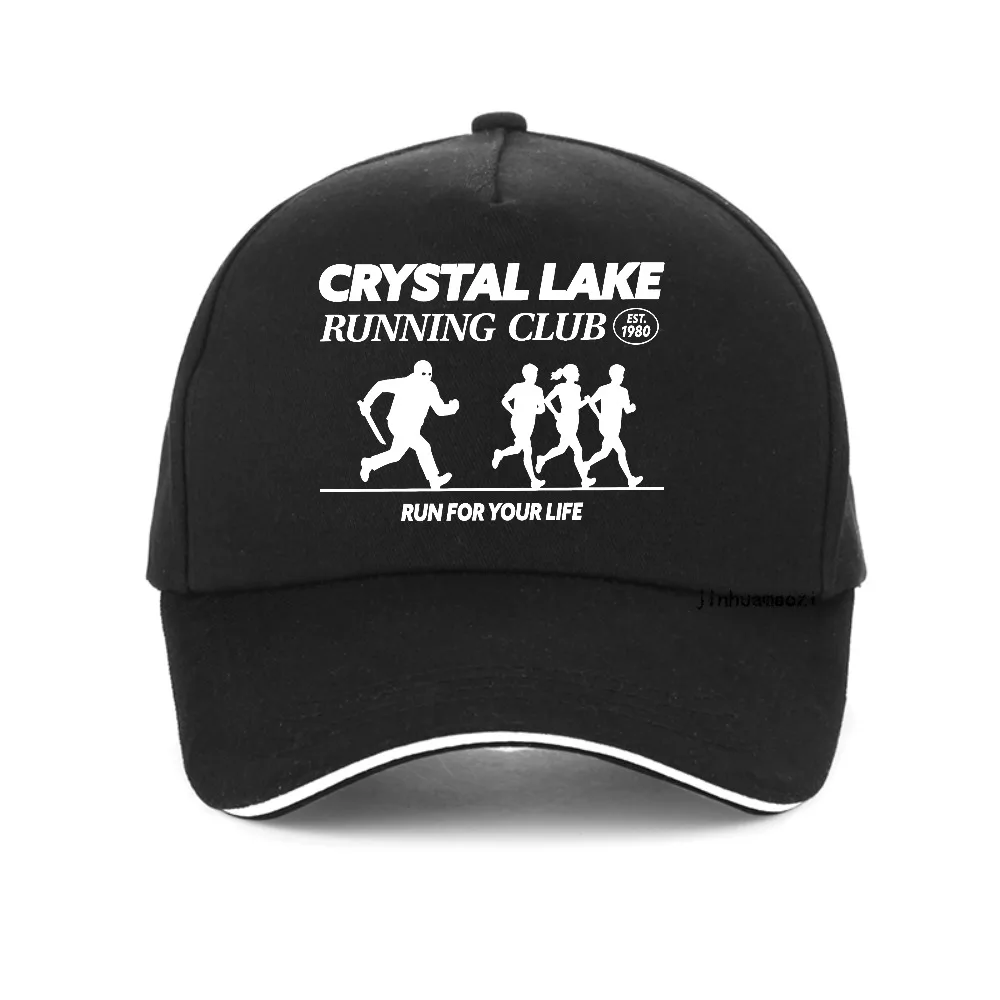 

Crystal Lake Running Printed Men's baseball cap Sporty Funny Graphic caps for Women Casual Streets fashion hat snapback hats