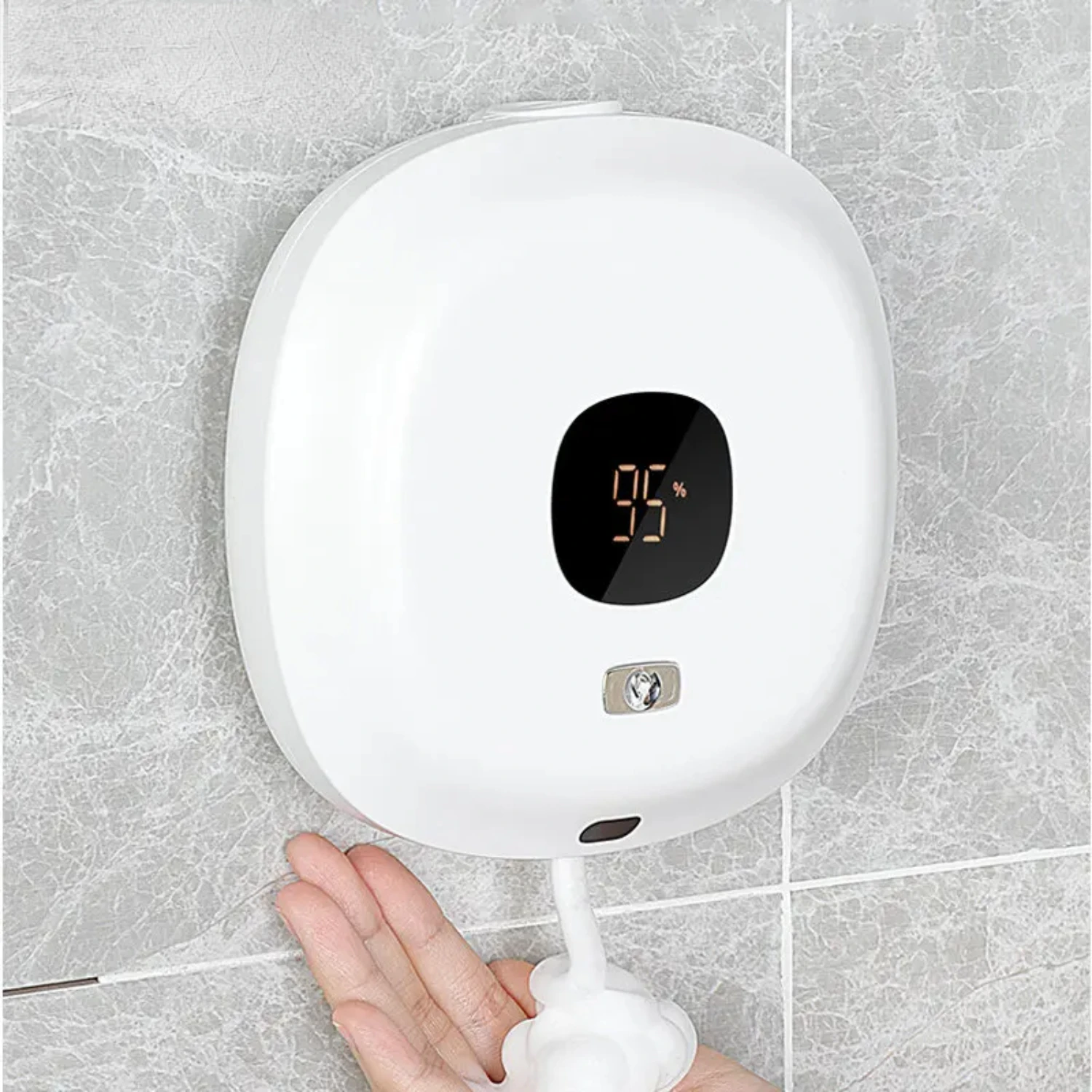 High Quality ABS USB Charging Automatic Foam Soap Dispensers for Smart Bathroom Hand Washing Machine