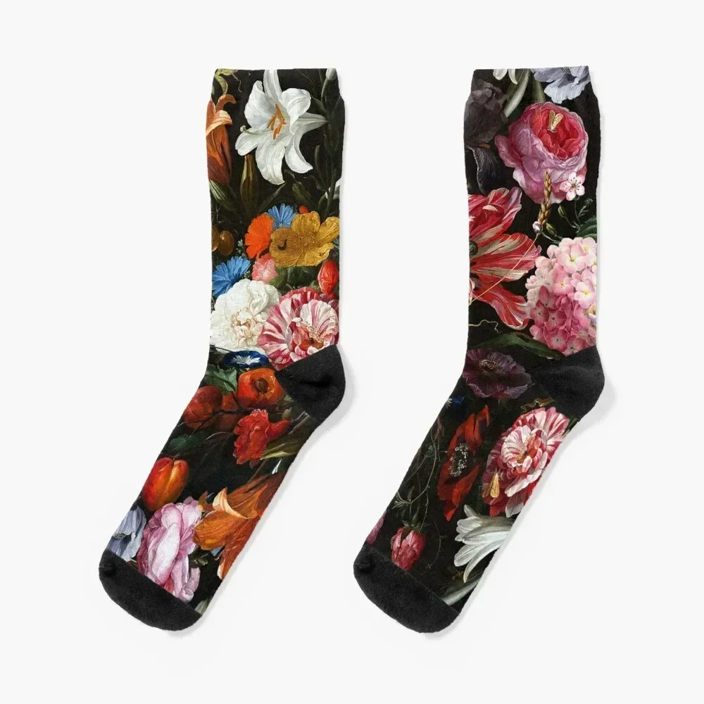 

Dutch Midnight Garden Socks new in's aesthetic floor fashionable Ladies Socks Men's