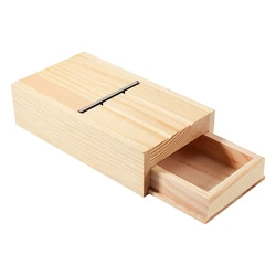 Soap Cutter Drawer Box Wooden Soap Beveler Planer Soap Trimming Tool DIY Craft Handmade Soap and Candles Making Cutting Tools