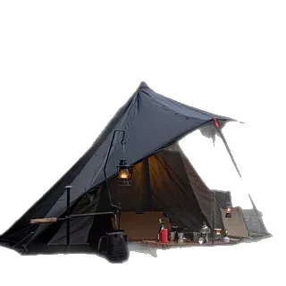 

Уличная палатка с черным навесом, палатка для кемпинга, водонепроницаемая палатка