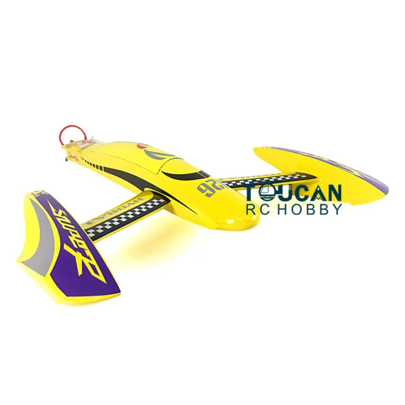 

DTRC Toucanhobby H660 100 км/ч желтая электрическая гоночная лодка PNP RC с сервоприводом ESC с аккумулятором