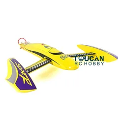 DTRC Toucanhobby H660 100KM/H Yellow Electric Race PNP RC Boat W/ Motor Servo ESC W/O Battery