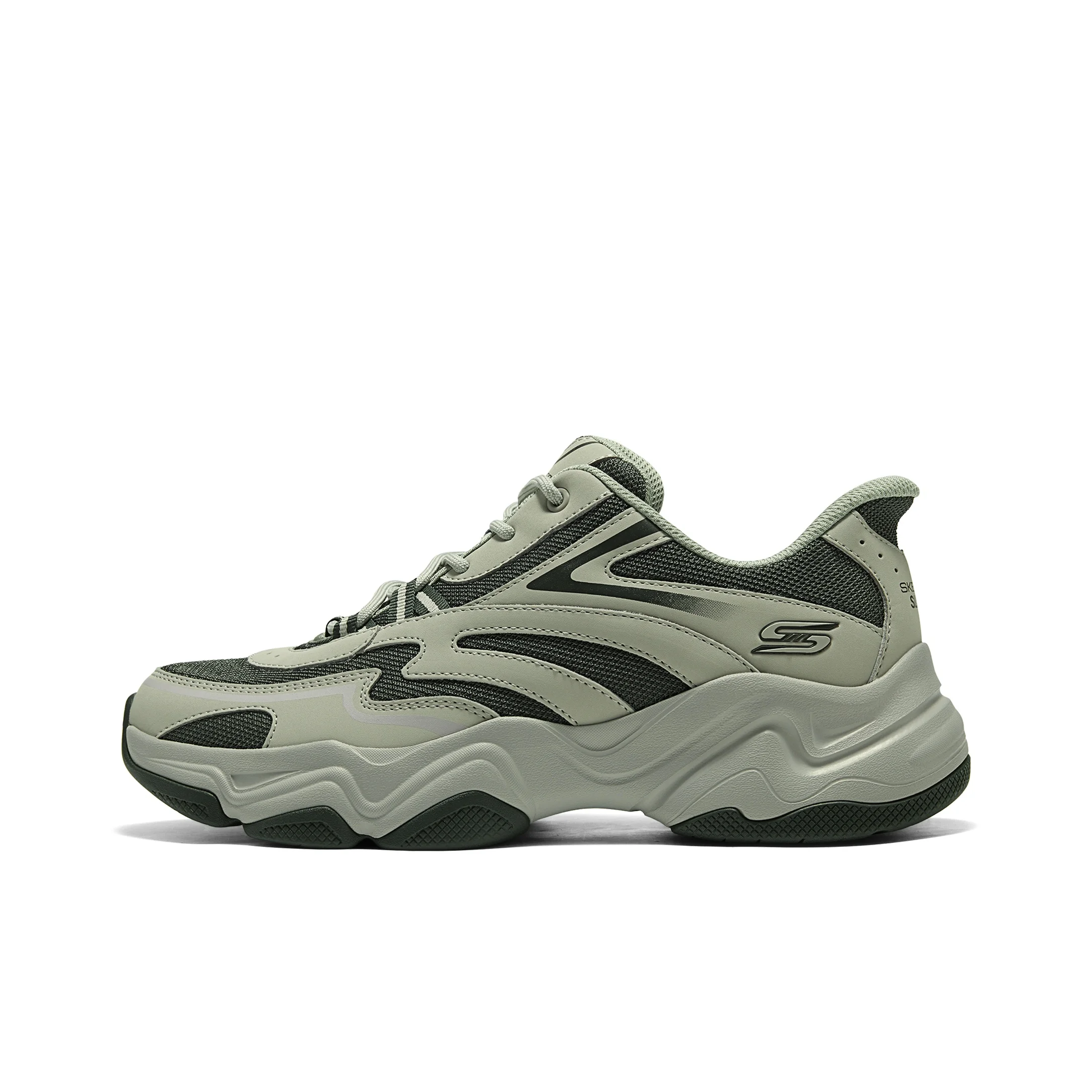 scarpe-da-corsa-skechers-dlites-da-uomo-colore-verde-menta-modello-118332-sage