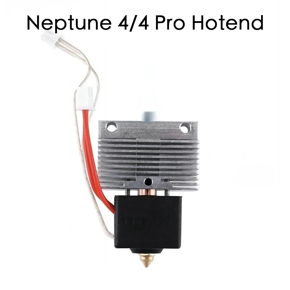 

WISEPRO High-quality Full Hotend For Elegoo Neptune 4 Neptune 4 Pro 3D Printers With Teflon tube Brass Hardened steel Nozzle