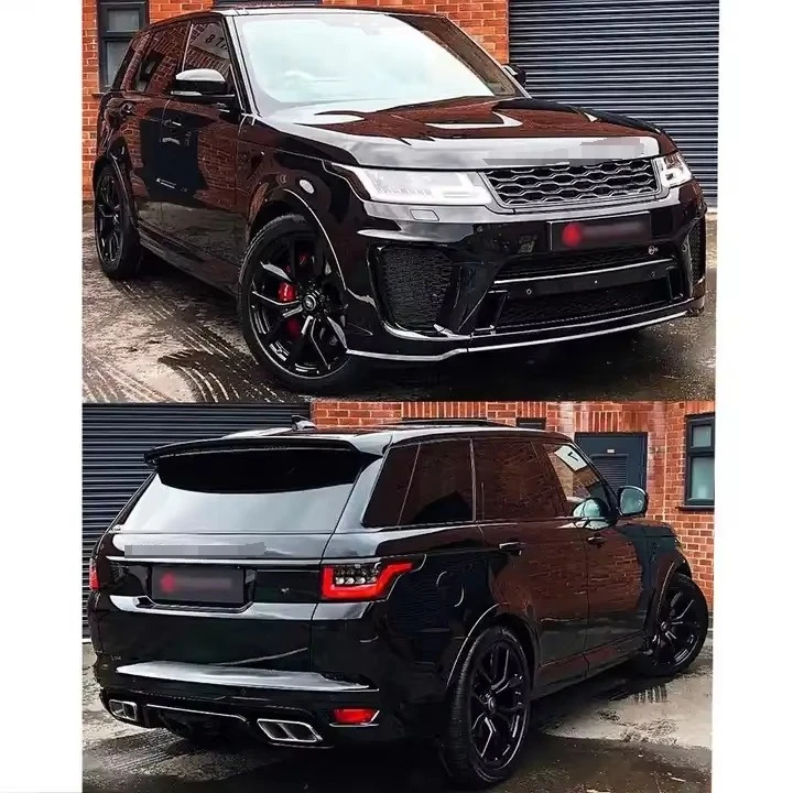 

High Quality PP Plastic Body Kit for Range Rover Sport L494 2014-2017 New Upgrade 2020 SVR Style Bumper Fender Headlight