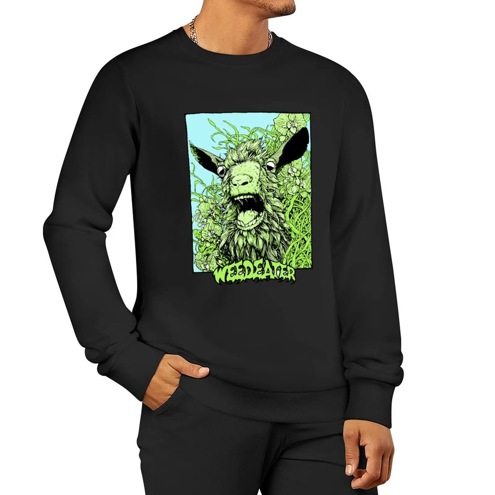 

Weedeater Sticker Pullover Hoodie fashion men winter man sweatshirt